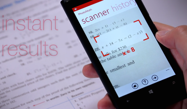 Awesome App That Uses Your Phone  Camera To CalCulate Complex Maths..