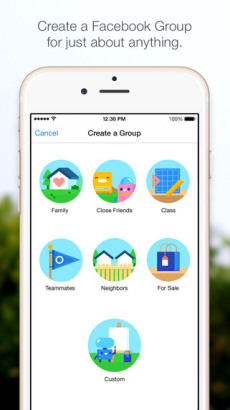 Facebook Releases Dedicated Groups App For iPhone.