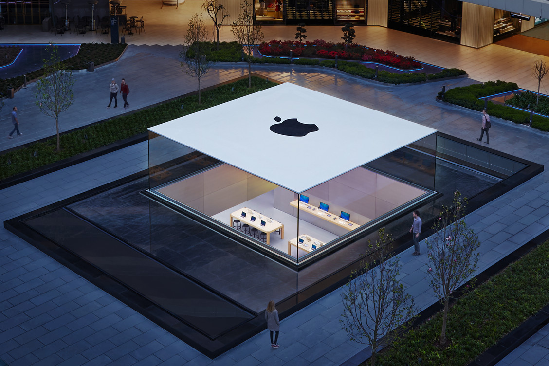 Apple’s Glass Lantern Store Wins Supreme Award for Structural Engineering Excellence-Institution of Structural Engineers.