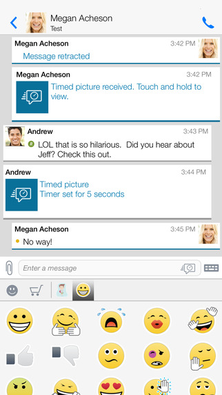 BBM App For iPhone Gets Improved iOS 8 And iPhone 6 Support, Stickers In Group Chats.