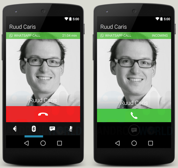 Here’s What Voice Calling Will Look Like When It’s Finally Added To WhatsApp.