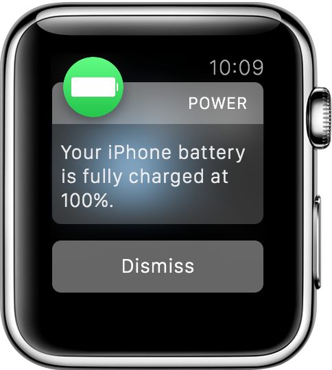 Power Updated to Send iPhone Battery Life Notifications to Your Apple Watch