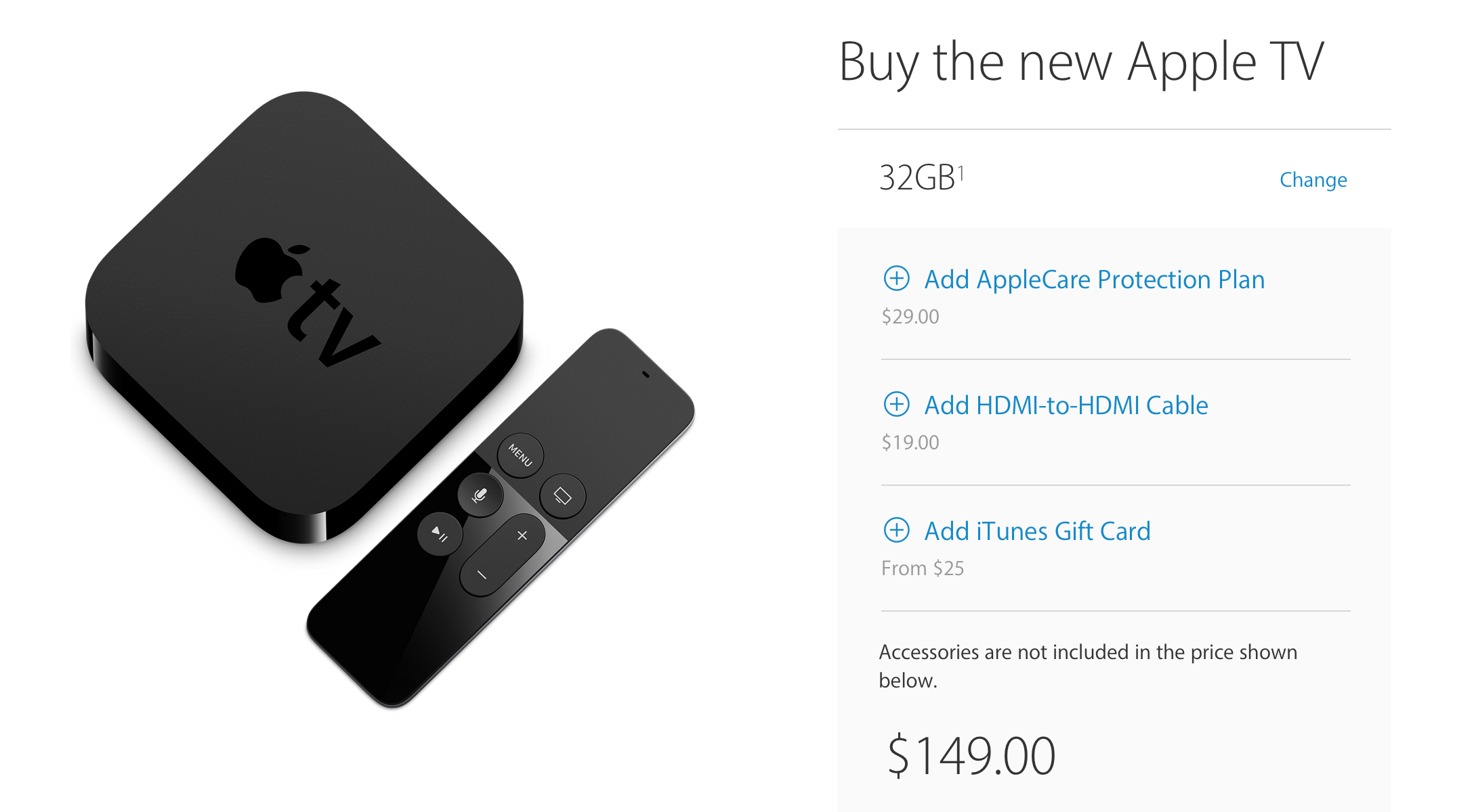 The new Apple TV is Available for Purchase with preorders on the Official Website