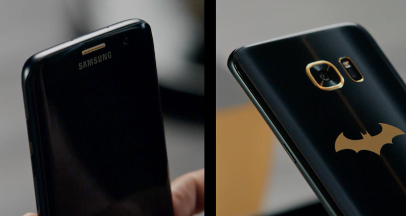 Samsung announces the Galaxy S7 EDGE Injustice Edition, complete with a Batman logo on the back [Video]