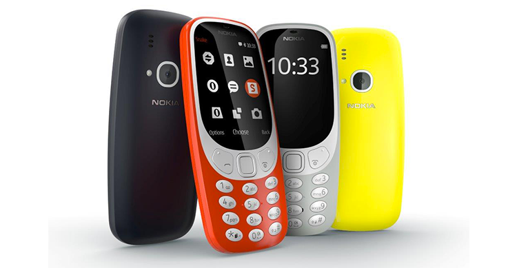 The Nokia 3310 comes back to life in a new design and many new features