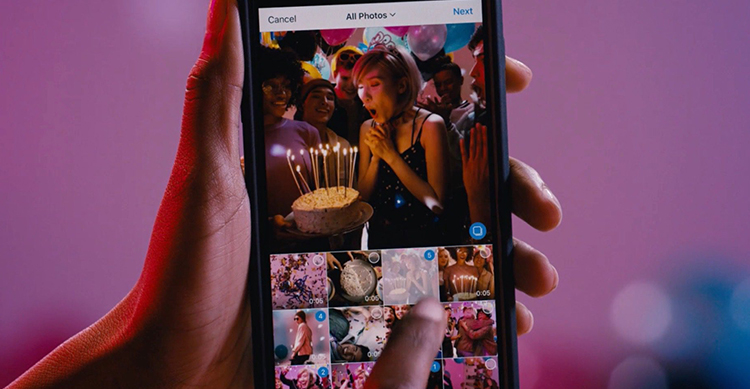 Instagram introduces the ability to upload album with 10 photos and videos