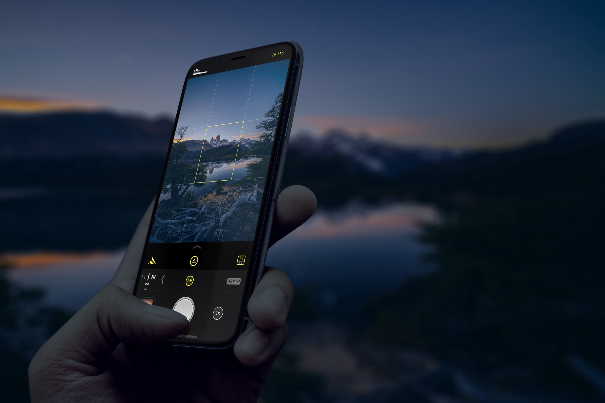 Halide: one of the best applications for taking professional photos from the iPhone