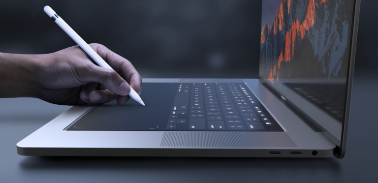 Apple patents a new touch screen keyboard for MacBook