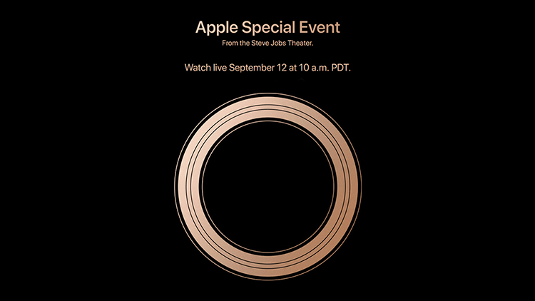 Apple event on September 12th at the Steve Jobs Theater!