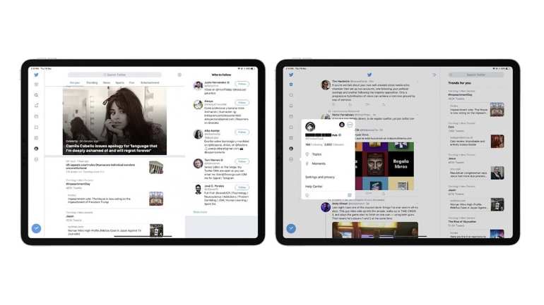 Twitter for iPad updates with a multi-column redesigned interface