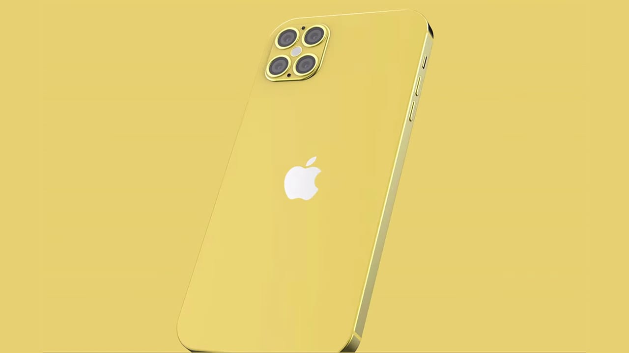 The probable design of the iPhone 12 shown in a new concept