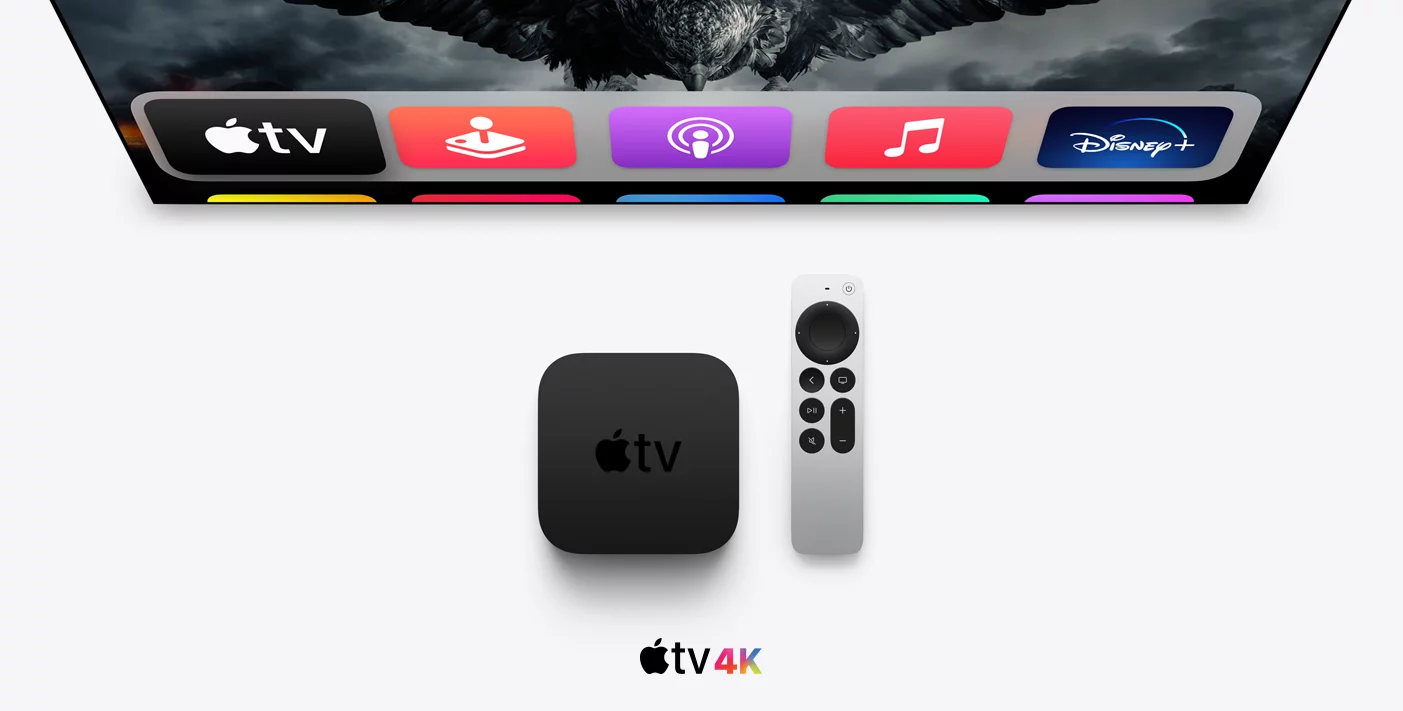 Introducing the new Apple TV 4K with a completely redesigned remote!