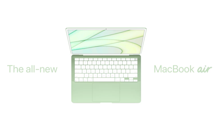 New MacBook Air with a revamped design: mass production in Q3 2022