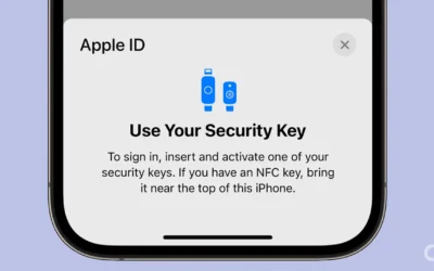 iOS 16.3 beta 1 adds support for physical Security Keys for Apple IDs